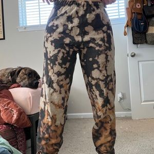 Rework tie-dye urban outfitters sweatpants